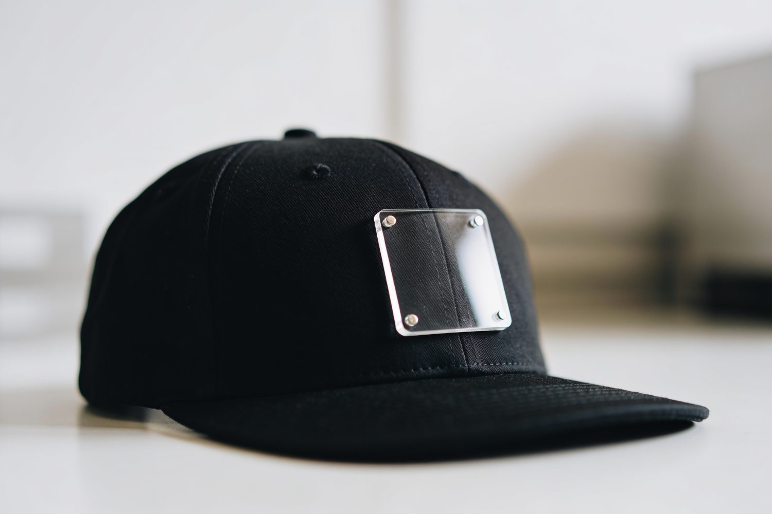 Acrylic patch cap detail